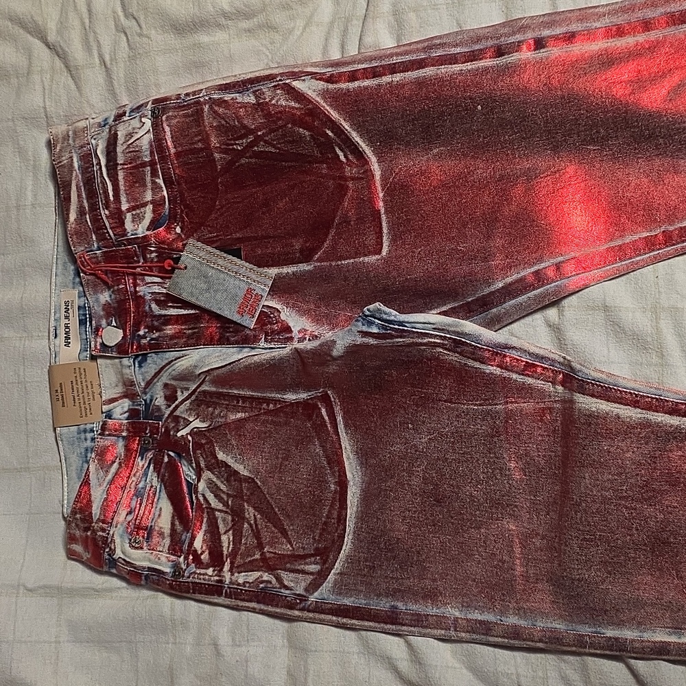 Armor Foil Wash Jeans - Picture 2 of 10